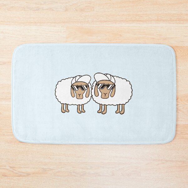 Item preview, 2 Sheep Sunglasses Party Sheep Team Cool Friends designed and sold by shirt-o-mat.