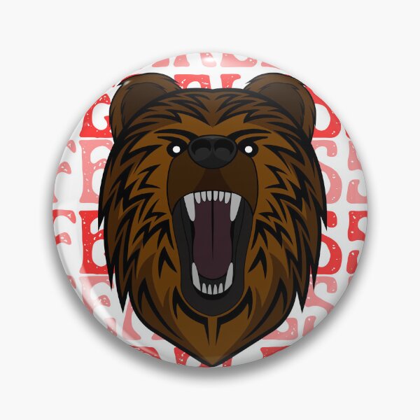 Item preview, Fearless in red bear designed and sold by Cgriffin18.