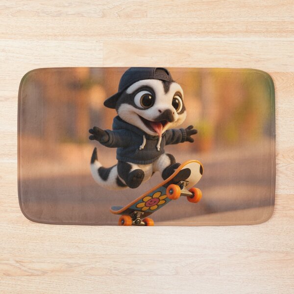 Item preview, Panda Pied Ball Python Skater designed and sold by Sillytoe.
