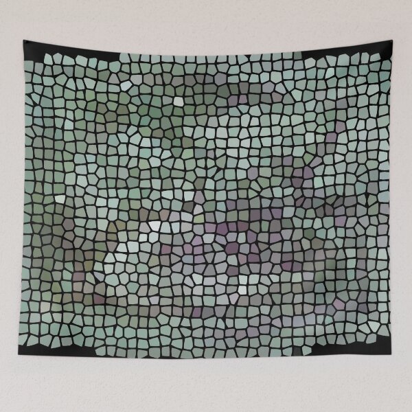 Item preview, Soapy Car Wash Swirl Quilt Block in Stained Glass designed and sold by After 10 POD Designs.