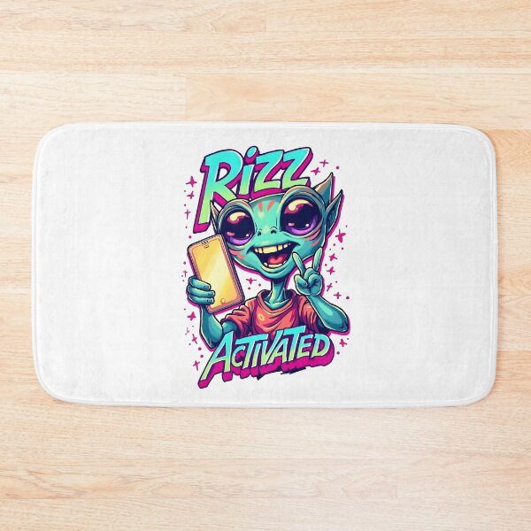 Item preview, Rizz Activated | Alien Selfie Mode designed and sold by Dazzle-Sizzle.
