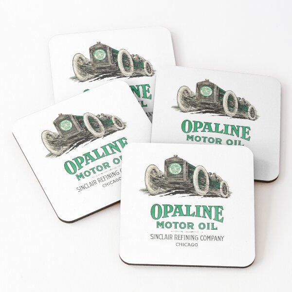 Item preview, Vintage Opaline Motor Oil - Sinclair Refining Company - Chicago designed and sold by QuayTradingCo.