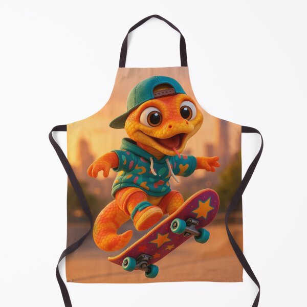 Item preview, Sunset Ball Python Skater designed and sold by Sillytoe.