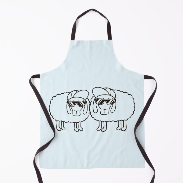 Item preview, 2 Sheep Sunglasses Party Sheep Team Cool Friends designed and sold by shirt-o-mat.