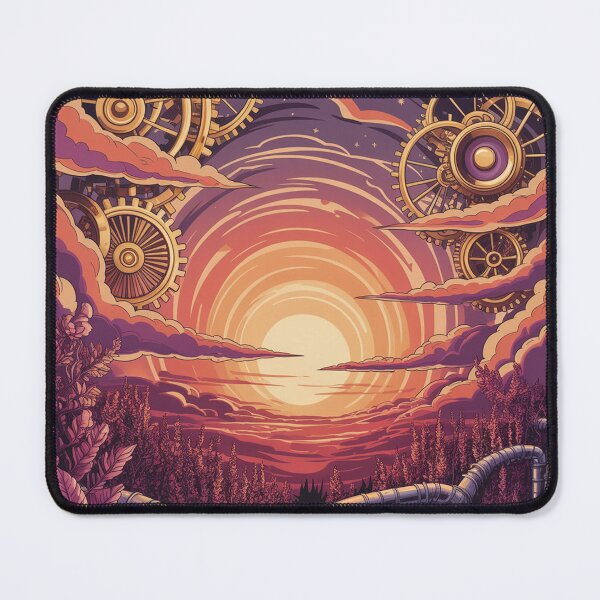 Item preview, sunset in surreal steampunk style-4. designed and sold by Lilashakti ⭐️ ⭐️ ⭐️ ⭐️ ⭐️.