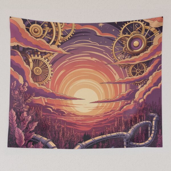 Item preview, sunset in surreal steampunk style-4. designed and sold by Lilashakti ⭐️ ⭐️ ⭐️ ⭐️ ⭐️.