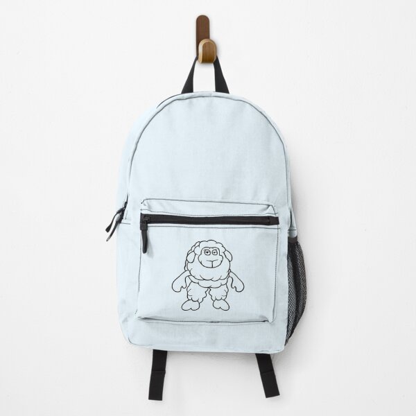 Item preview, Sheep Standing Cool Bored Tired Cartoon Comic Cute designed and sold by shirt-o-mat.