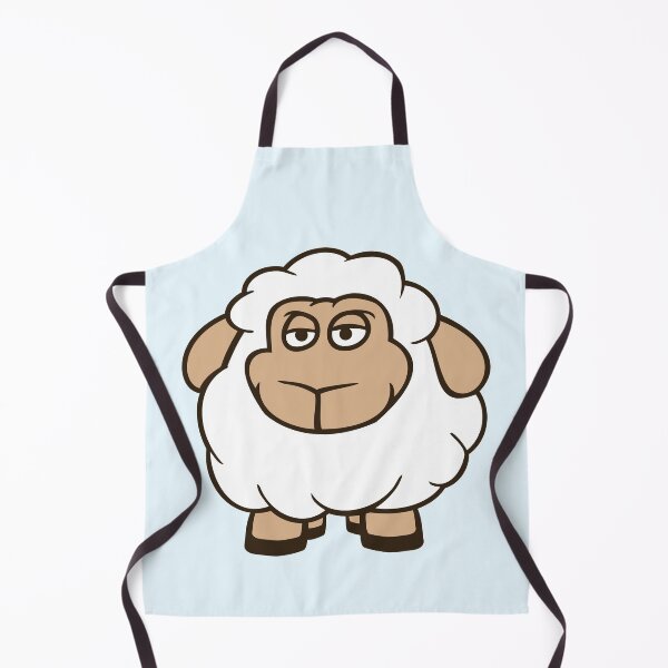 Item preview, Sheep Baby Standing Bored Tired Cartoon Comic Cool designed and sold by shirt-o-mat.