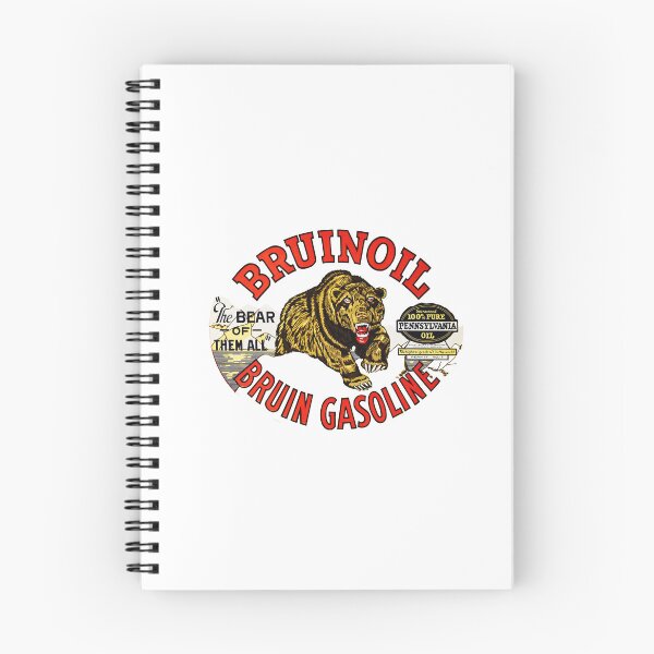 Item preview, Vintage Bruin Oil and Bruin Gasoline - The Bear Of Them All designed and sold by QuayTradingCo.