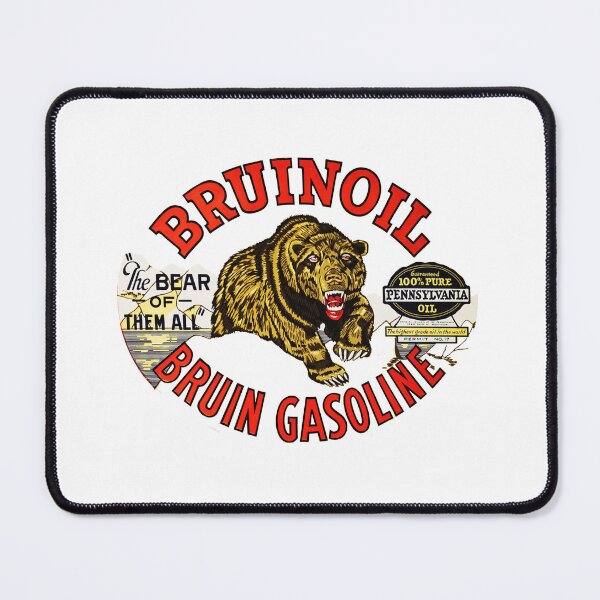 Item preview, Vintage Bruin Oil and Bruin Gasoline - The Bear Of Them All designed and sold by QuayTradingCo.