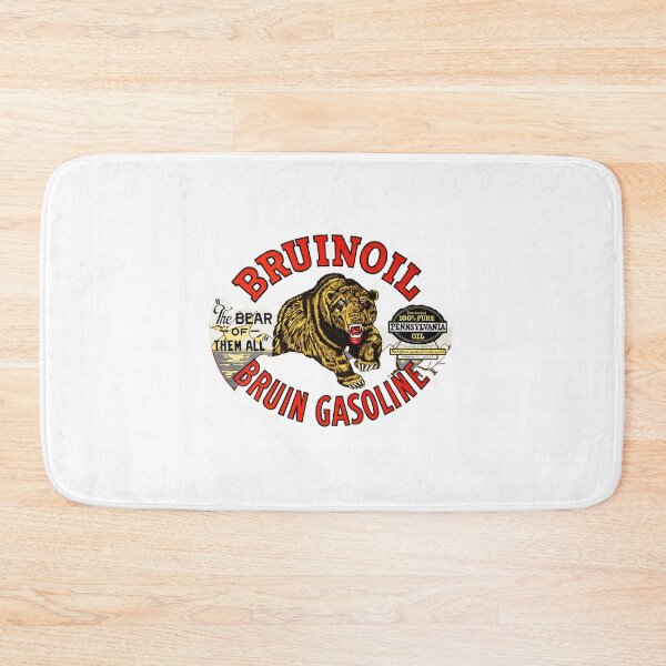 Item preview, Vintage Bruin Oil and Bruin Gasoline - The Bear Of Them All designed and sold by QuayTradingCo.