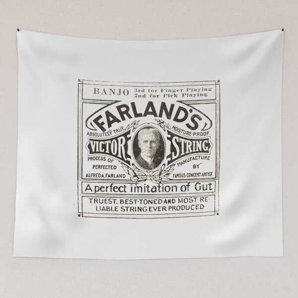 Item preview, Vintage Farlands Victor String Banjo Strings designed and sold by QuayTradingCo.
