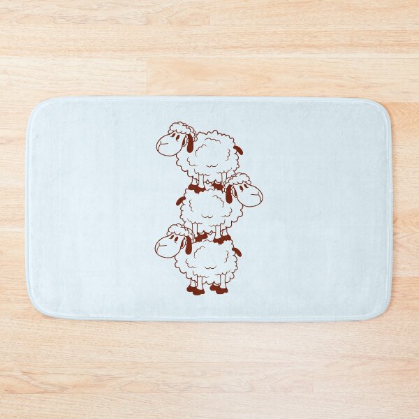 Item preview, 3 Sheep Tower Circus Acrobatics Three Artists Fun designed and sold by shirt-o-mat.
