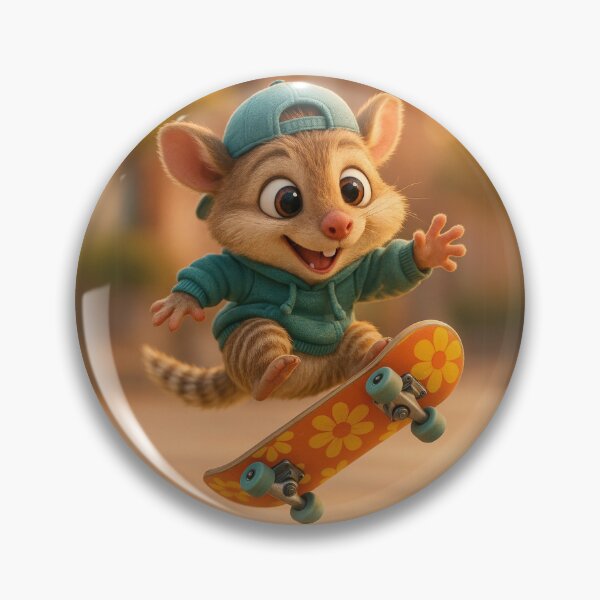 Item preview, Eastern Barred Bandicoot Skater designed and sold by Sillytoe.