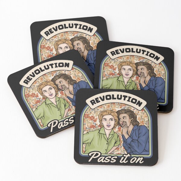 Item preview, Revolution Pass it on designed and sold by Unhinged Heather.