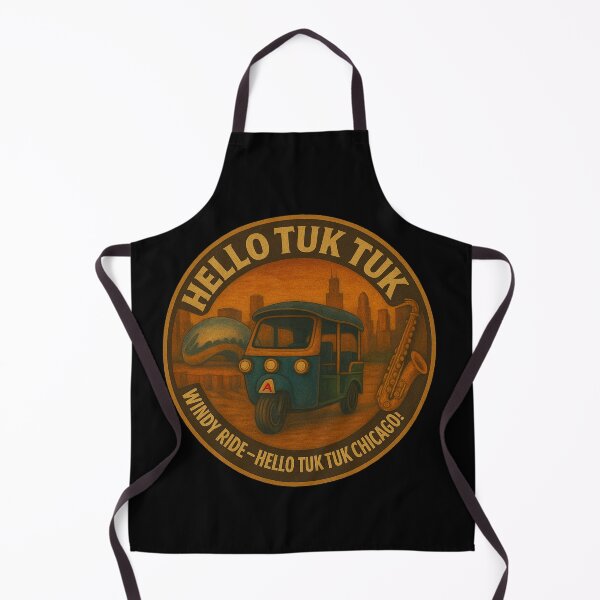 Item preview, Tukin’ the Wind – Chicago’s Coolest Ride designed and sold by muitee.