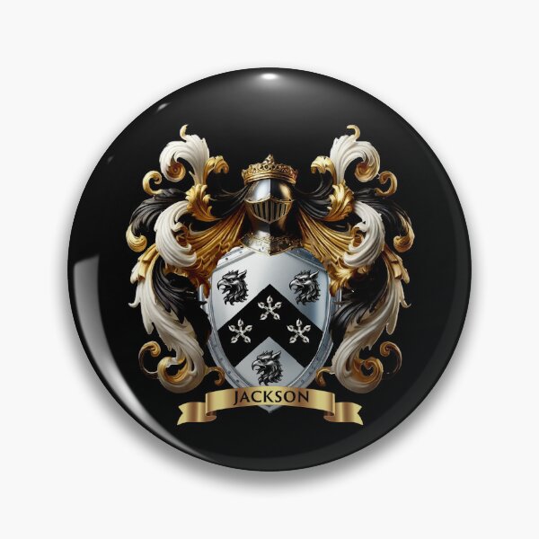 Item preview, Jackson Family Crest   Unleash Your Legendary Scottish Pride! designed and sold by Highlandkings.