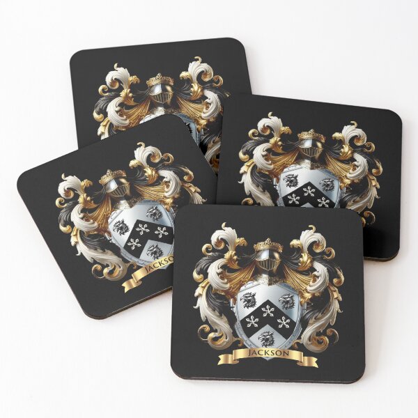 Item preview, Jackson Family Crest   Unleash Your Legendary Scottish Pride! designed and sold by Highlandkings.