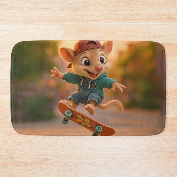 Item preview, Bandicoot Skater designed and sold by Sillytoe.