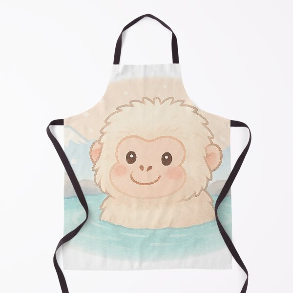 Item preview, Kawaii Snow Monkey – Onsen Macaque designed and sold by NipponPop.