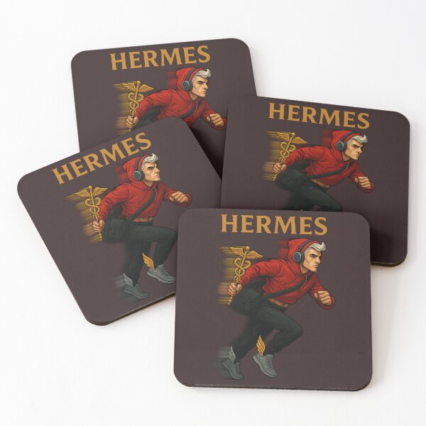Item preview, Hermes Reimagined – Messenger God in Street Run Style designed and sold by Patternicity.