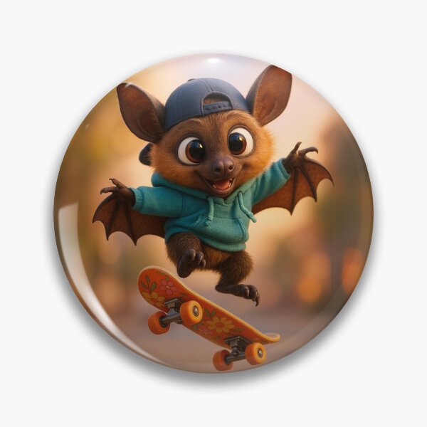Artikelvorschau, Skater-Flughund entworfen und verkauft von Sillytoe.