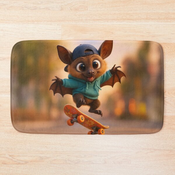 Item preview, Skater Fruit Bat designed and sold by Sillytoe.