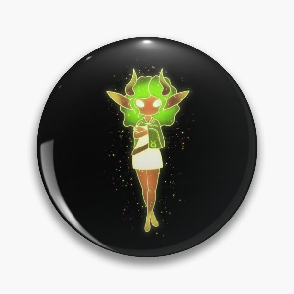 Item preview, Taurus Zodiac Sprite – Glowing Earth Elemental Girl Illustration designed and sold by Little Ducky Studio.