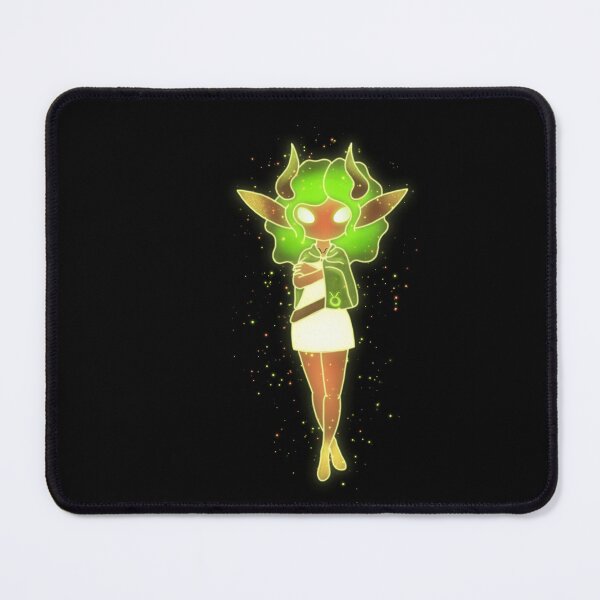 Item preview, Taurus Zodiac Sprite – Glowing Earth Elemental Girl Illustration designed and sold by Little Ducky Studio.