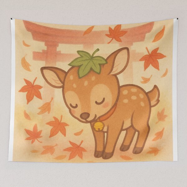 Item preview, Kawaii Nara Deer – Bowing Sika Deer designed and sold by NipponPop.