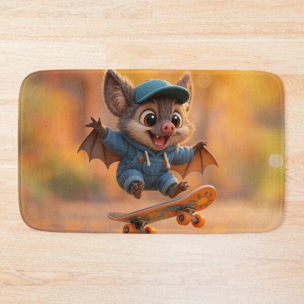 Item preview, Skater Hoary Bat designed and sold by Sillytoe.