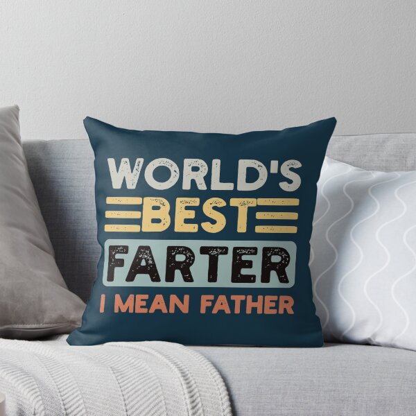 Aperçu de l'œuvre Le meilleur péteur du monde, je veux dire papa, blague pour la fête des pères créée et vendue par NosandEdgy.