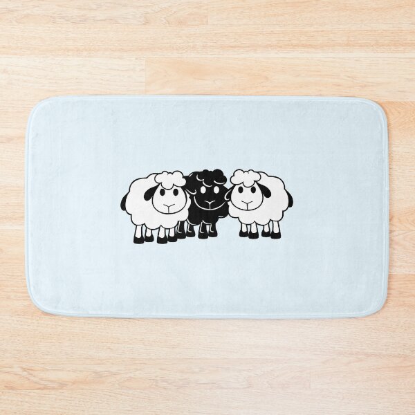 Item preview, Black Sheep 3 Small Friends Team Crew Sheep Cute designed and sold by shirt-o-mat.