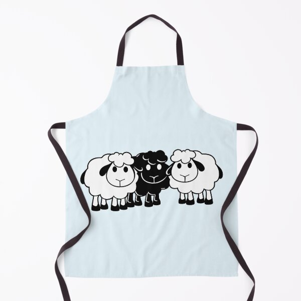 Item preview, Black Sheep 3 Small Friends Team Crew Sheep Cute designed and sold by shirt-o-mat.