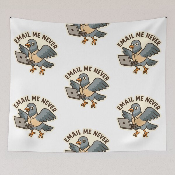 Item preview, Email Me Never designed and sold by SnugBugz.