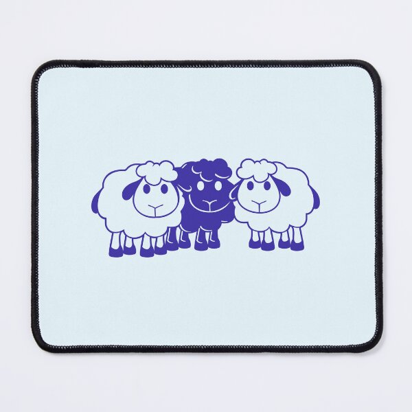 Item preview, Black Sheep 3 Small Friends Team Crew Sheep Cute designed and sold by shirt-o-mat.