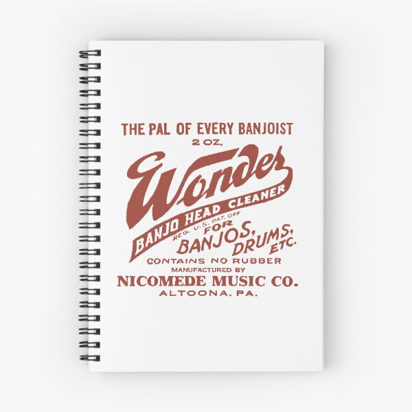 Item preview, Vintage Wonder Banjo Head Cleaner - Nicomede Music Co. - Altoona, Pennsylvania designed and sold by QuayTradingCo.