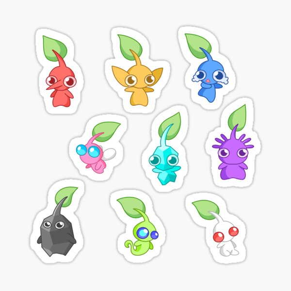 Item preview, Pikmin Sticker Set designed and sold by ItsRhyme.