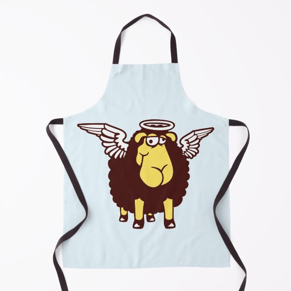 Item preview, Black Sheep Angel Wings Heaven Halo Holy Flying designed and sold by shirt-o-mat.