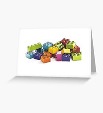 LEGO Tribute Greeting Card