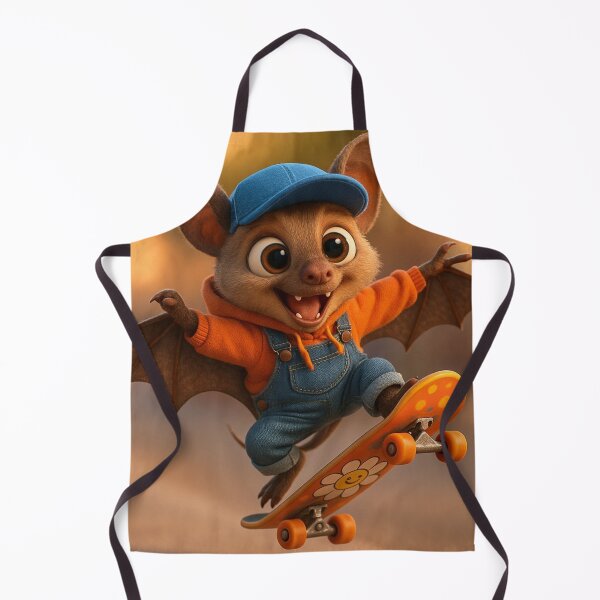 Item preview, Skater Mexican Free-Tailed Bat designed and sold by Sillytoe.
