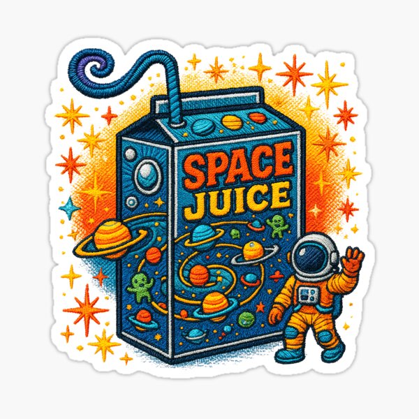 Artikel-Vorschau von Space Juice Retro Box, designt und verkauft von Designbyhy.