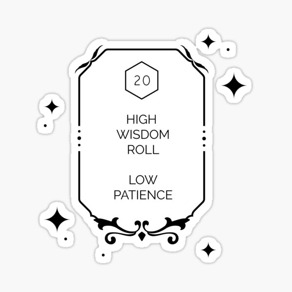 Item preview, Dnd Wisdom Roll designed and sold by LyraNPC.