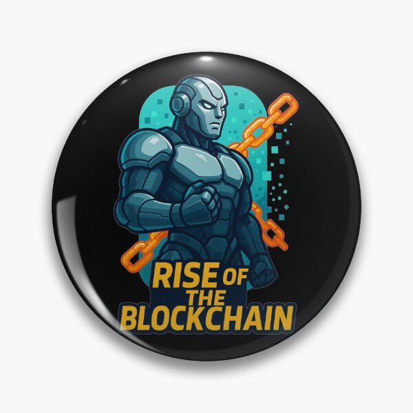 Item preview, Rise Of The Blockchain designed and sold by okiiskandarart.
