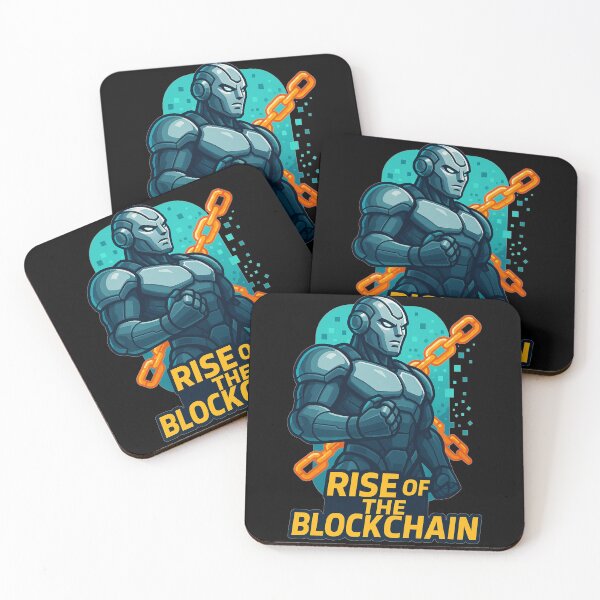 Item preview, Rise Of The Blockchain designed and sold by okiiskandarart.