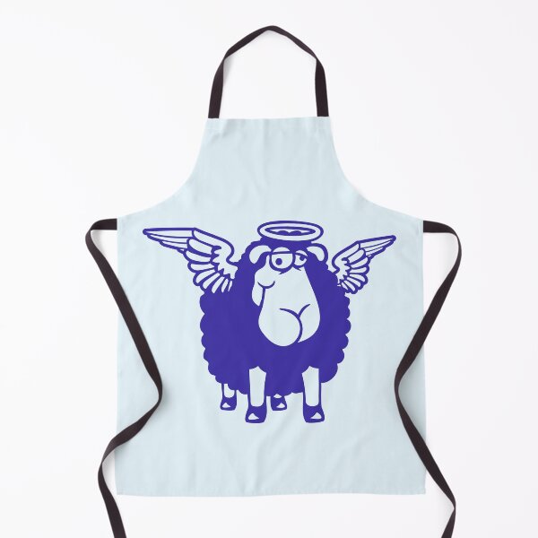 Item preview, Black Sheep Angel Wings Heaven Halo Holy Flying designed and sold by shirt-o-mat.