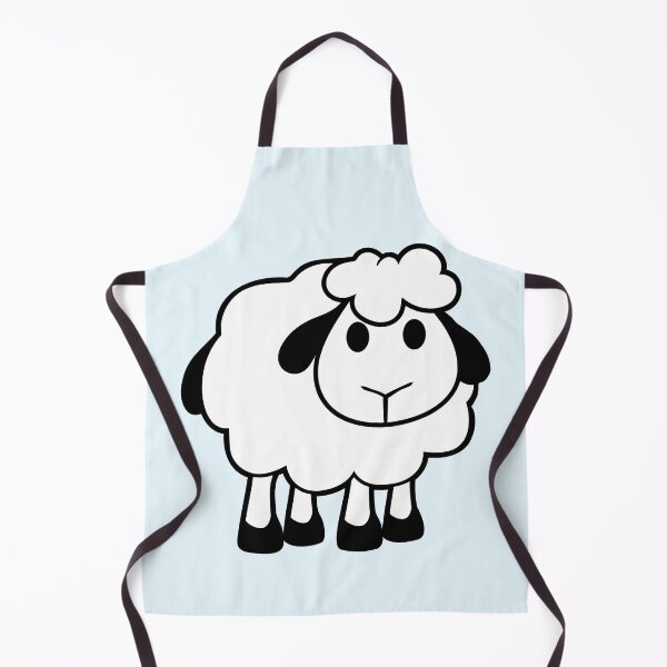 Artikelvorschau, Schaf Baby Stehend Süß Lamm Kind Cool Comic Fun entworfen und verkauft von shirt-o-mat.