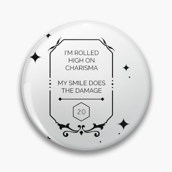 Item preview, Dnd Charisma Roll d20 designed and sold by LyraNPC.