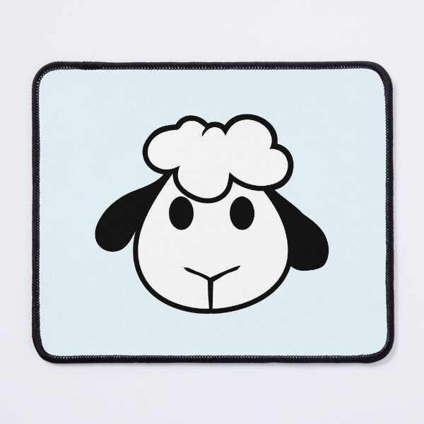 Item preview, Sheep Face Head Cute Small Baby Lamb Sweet Comic designed and sold by shirt-o-mat.
