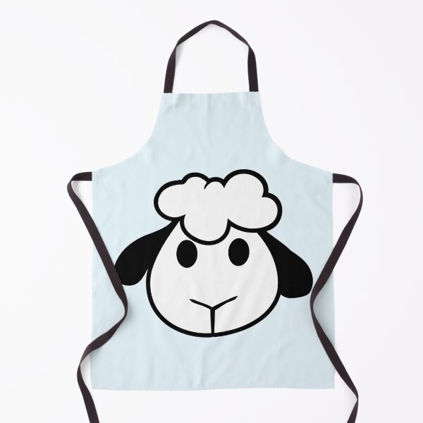 Item preview, Sheep Face Head Cute Small Baby Lamb Sweet Comic designed and sold by shirt-o-mat.